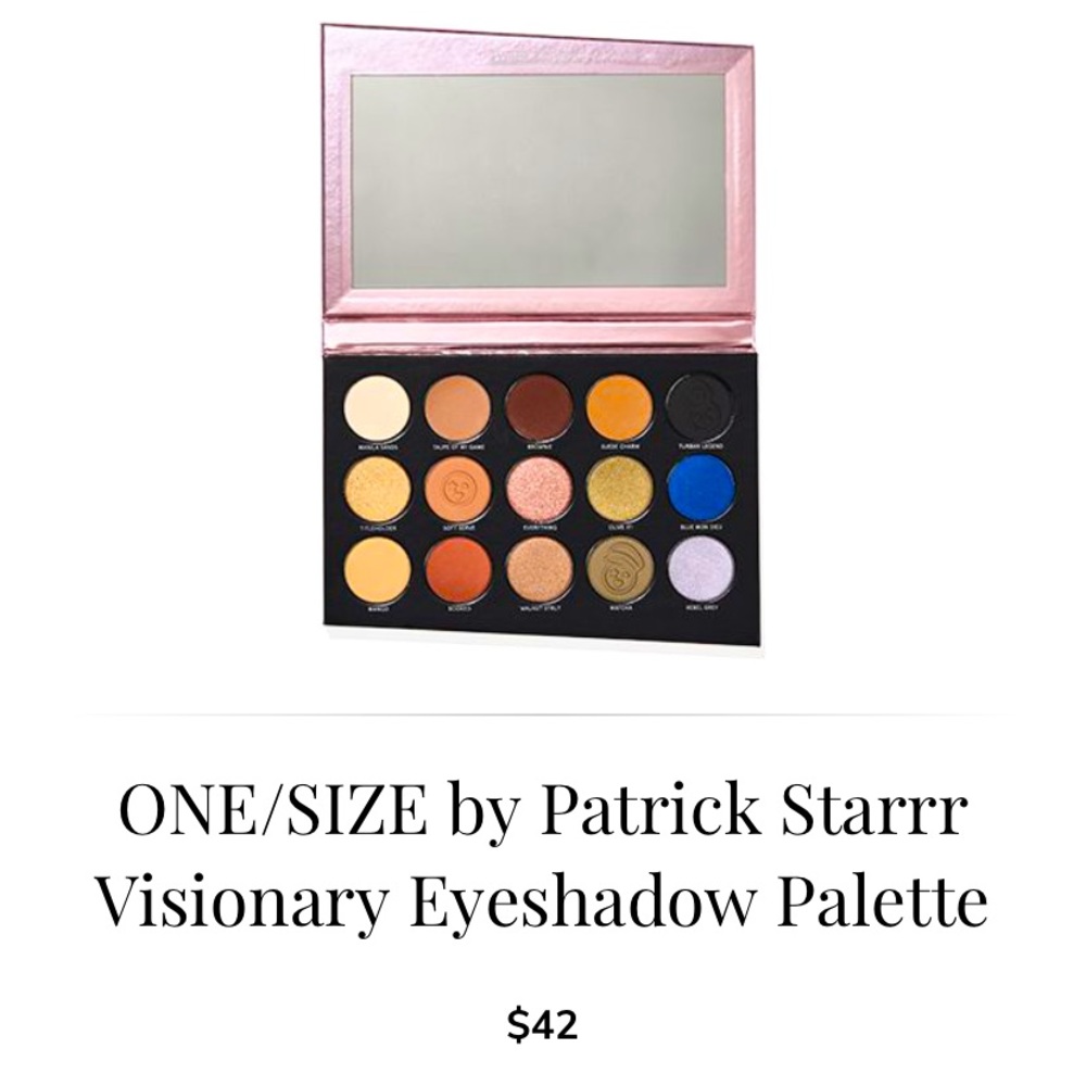 Brand new Patrick Starr Visionary eyeshadow palette